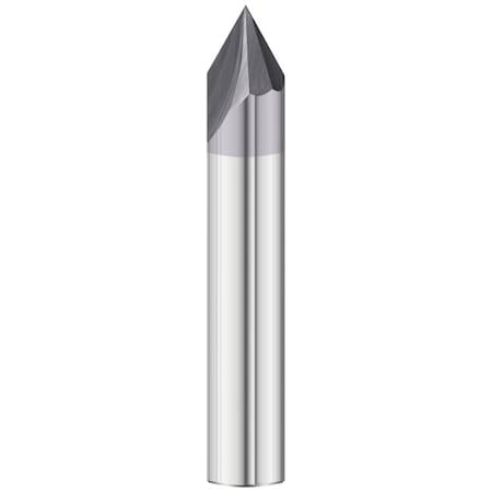 Fullerton Tool 60 Degree, 90 Degree, 120 Degree End Style - 3730 Chamfer Mill GP End Mills, TIALN, Straight, Chamfer, Standard, 3/16 36166